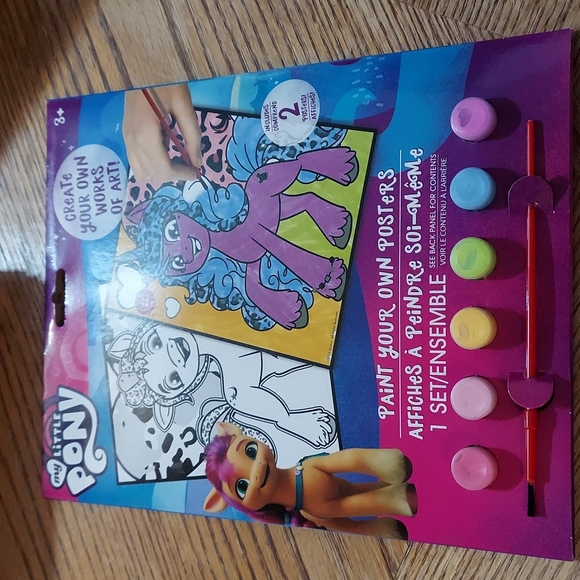 My Little Pony | Office | My Little Pony Paint Your Own Posters New